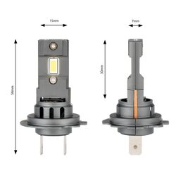 LED autožárovky H7 X4 Aviator, bílá, 12V, 3936 lm - 2ks