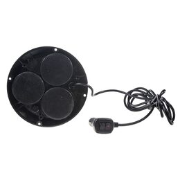 PROFI zábleskový LED maják, 12-24V, modrý magnet,