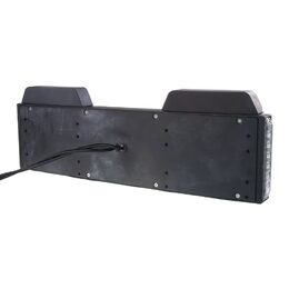 4x PREDATOR 6x4W LED pod SPZ, 12-24V, modrý, ECE R65