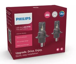 LED autožárovky H4, 12-24V, 20W PHILIPS Ultinon Access 2500 - 2ks