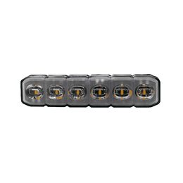 PROFI silikonové ohebné výstražné LED světlo vnější, oranžové, 12-24V, ECE R65