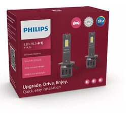 LED autožárovky H1, 12V, 13W PHILIPS Ultinon Access 2500 - 2ks