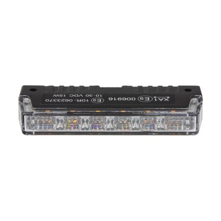 PROFI SLIM výstražné LED světlo vnější, do mřížky, oranžové, 12-24V, ECE R65