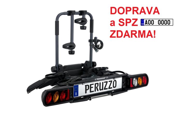 Nosič kol Peruzzo Pure Instinct 2 na tažné zařízení DOPRAVA A SPZ ZDARMA