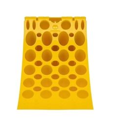 Klín pod kolo kamionu plastový - žlutý