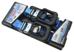 Popruh s ráčnou a háky 2ks 400daN 32mm x 4,90m TÜV