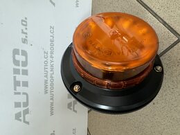 LED maják, 12-24V, 12x LED oranžový, na držák, ECE R65 R10