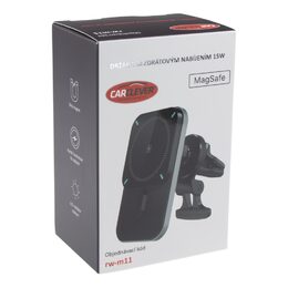 Magnetický držák s Qi dobíjením do mřížky ventilace (MagSafe compatible)