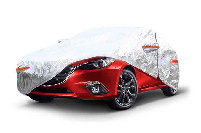 Plachta na auto velikost L 480x180x120cm