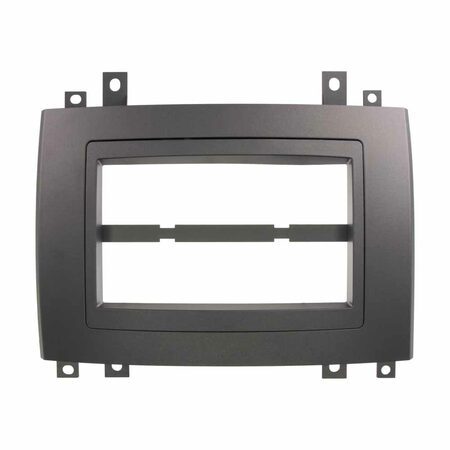 2DIN/1DIN redukce pro Cadillac CTS 2003-06, SRX 2004-07 šedý