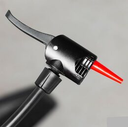 Ruční kovová hustilka s manometrem 11 BAR