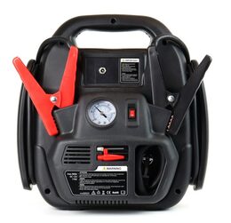 Startovací zdroj s kompresorem 4v1, 17000 mAh/900A 12V