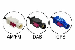 AM-FM / DAB-DAB+ / GPS střešní anténa Shark 2 Calearo