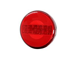 LED lampa zadní koncová/brzdová, 12-24V, ECE, o122mm