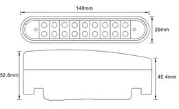 Světla pro automatické denní svícení s LED, homologace