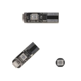 LED žárovka 12V T10 oranžová, 3LED/3SMD