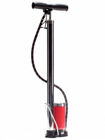 Hustilka ruční s manometrem Heyner