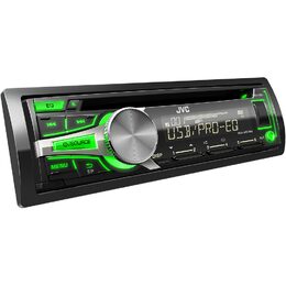 JVC autorádio s CD, MP3, USB,multicolor podsvícení