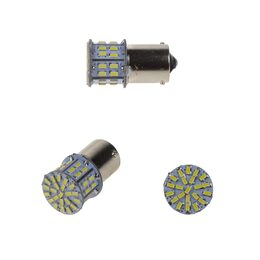 LED BA15s bílá, 12V, 50LED/3014SMD