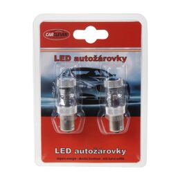 CREE LED BAU15S 12-24V, 30W (6x5W) červená