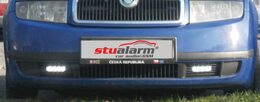 LED světla pro denní svícení Škoda Fabia I, ECE