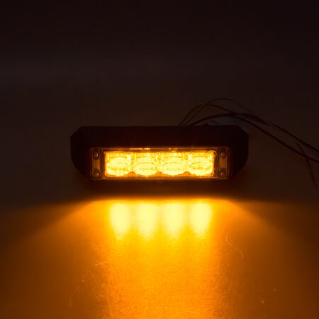 PROFI výstražné LED světlo vnější, oranžové, 12-24V, ECE R65