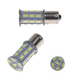 LED BAU15s bílá, 12V, 27LED/3SMD