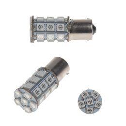LED BAU15s oranžová, 12V, 27LED/3SMD
