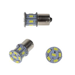 LED BAU15s bílá, 24V, 13LED/5730SMD