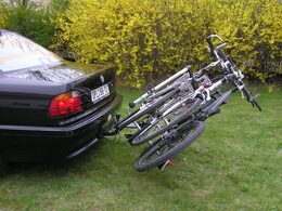Nosič kol Wjenzek ALFA 3 PLUS na tažné zařízení DO