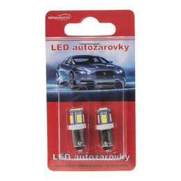 x LED BA9s bílá, 24V, 6LED/3SMD