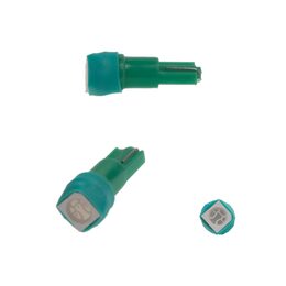 LED T5 zelená, 12V, 1LED/3SMD