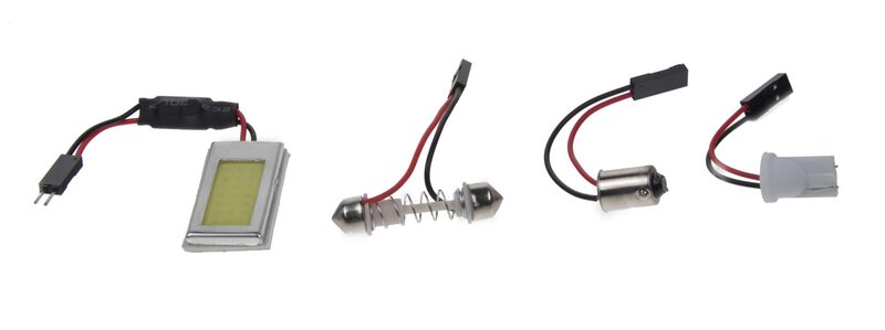 xCOB LED panel 18x33mm 12-24V, 21LED/0,5W