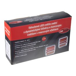 LED sdružená lampa zadní 12-24V, ECE