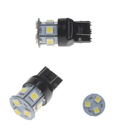 LED T20 (7443) bílá, 12V, 9LED/3SMD