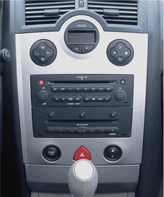 ISO redukce pro Renault Megane 11/2002-05/2009, Scénic 04-, Clio 05-