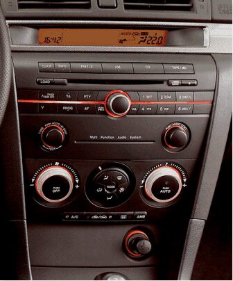 ISO redukce pro Mazda 3 10/2003 - 2008