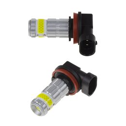 LED H11 bílá, COB 360°, 9-60V, 15W