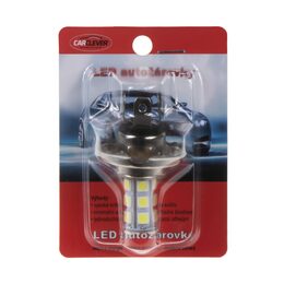 LED H4 bílá, 12V, 18LED/3SMD