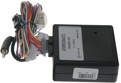 UNI adaptér CAN-Bus/ovládání JVC + rychl., 15, osv., zpát.