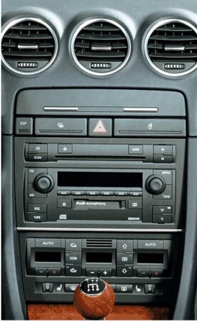 2ISO redukce pro Audi A4 (B6) 2000 - 2006, A4 (B7) 2004 - 2006, Seat Exeo