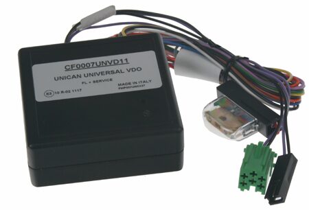 x UNI adaptér CAN-Bus/ovládání Blaupunkt + rychl., 15, osv., zpát.