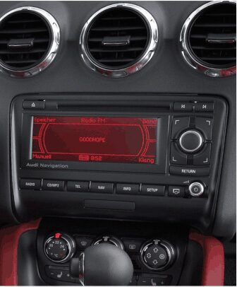 ISO redukce pro Audi TT 08/2006-06/2014