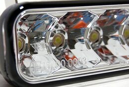 LED světla pro denní svícení, 147x45mm, ECE