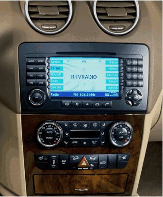 ISO redukce pro Mercedes ML (W164) 2005-2011