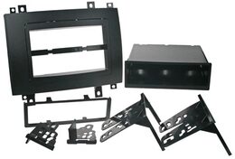 2DIN/1DIN redukce pro Cadillac CTS 2003-06, SRX 2004-07 černý