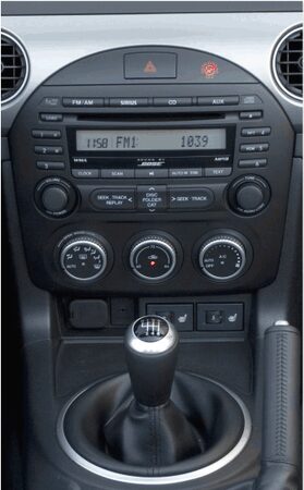 2DIN/1DIN redukce pro Mazda MX-5 2005-2009
