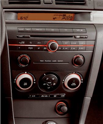 2DIN redukce pro Mazda 3 10/2003 - 2009