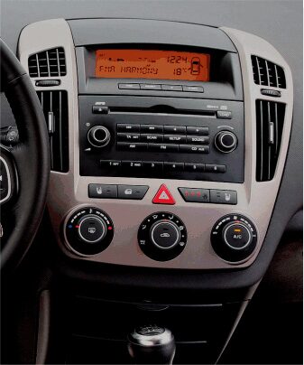 2DIN redukce pro Kia Ceed 2007-2009