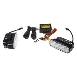 Světla pro automatické denní svícení s LED, homolo